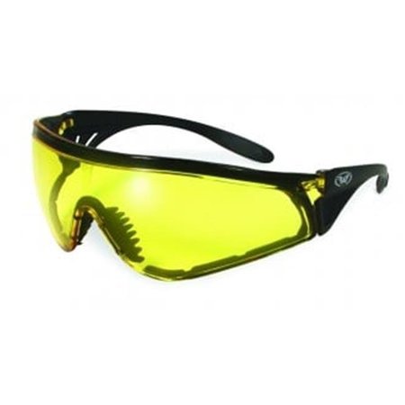 SAFETY Safety Python Safety Glasses With Yellow Tint Lens Python YT